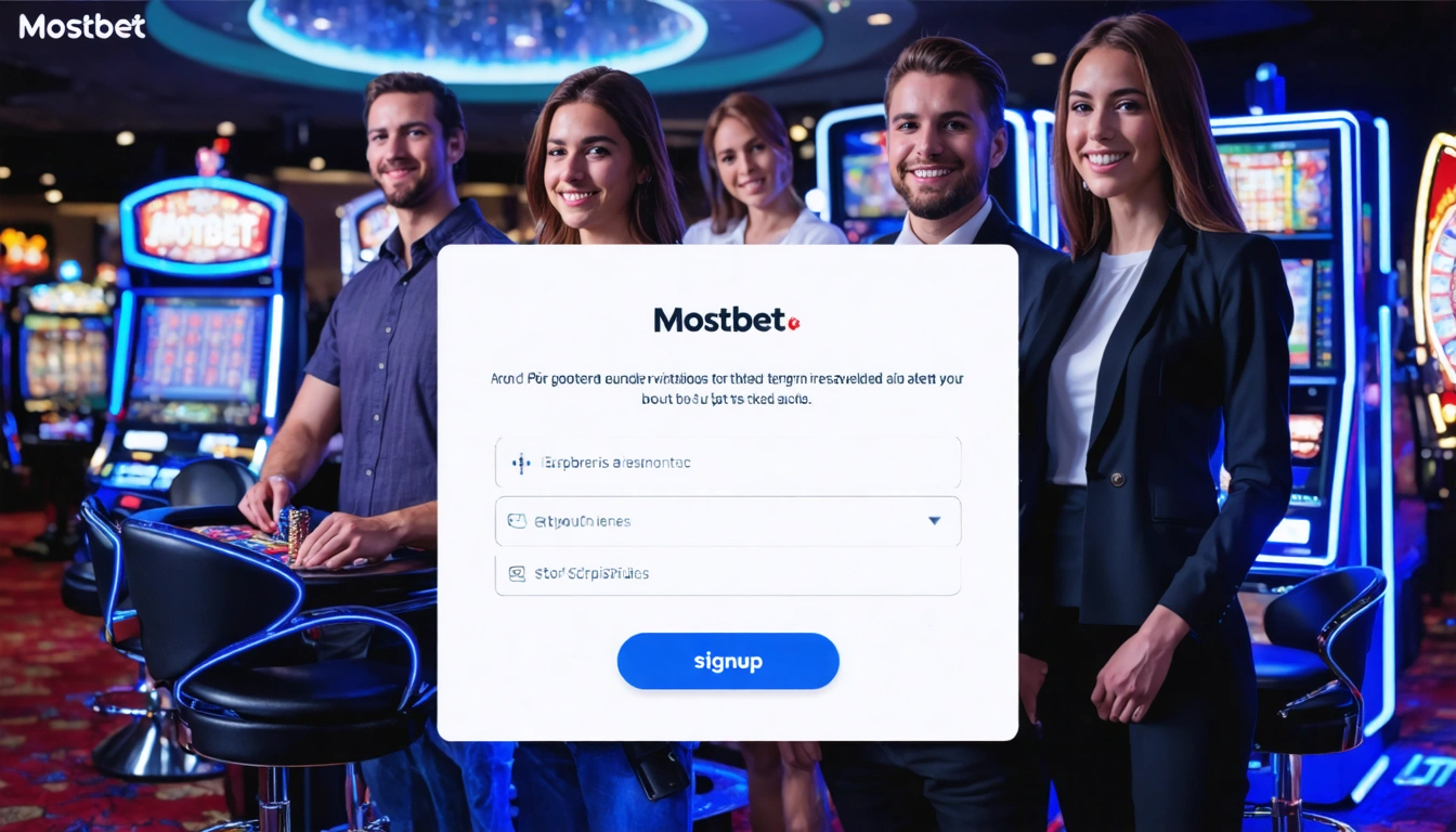 signup Mostbet